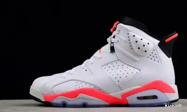 6 White Infrared Jordan Retro 384664-123 0429